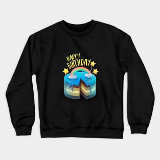 Birthday cake Crewneck Sweatshirt